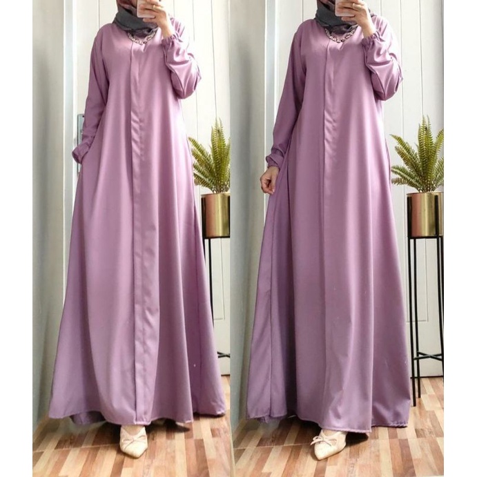 Gamis Shakila. Gamis bahan Shakila By NVL