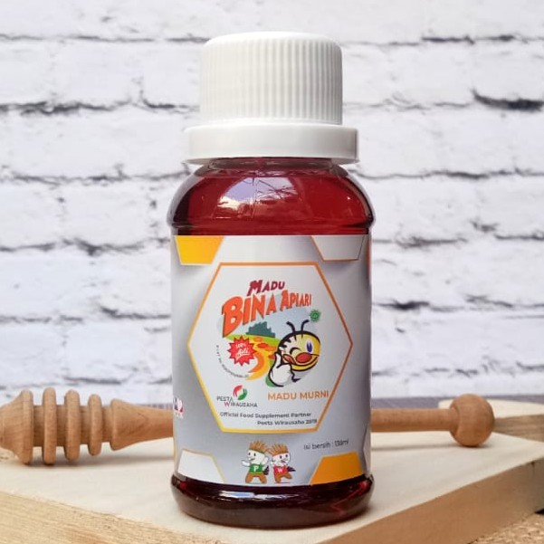 

Madu Murni Asli Bina Apiari 138ml Halal