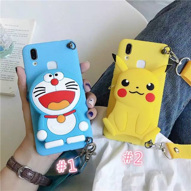 Case HP Gambar Doraemon untuk oppo f1s / A5S / a3s / f11 / F9 / f11 Pro