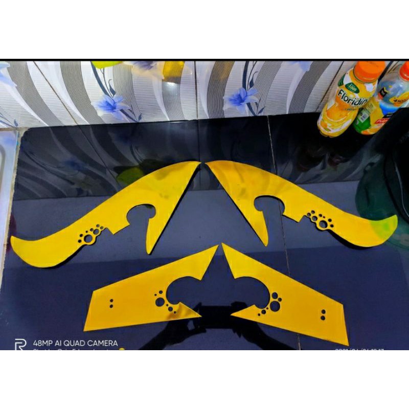 pemanis rangka cb150r old/new