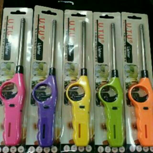 Korek api /mancis fighter gagang panjang /korek lilin