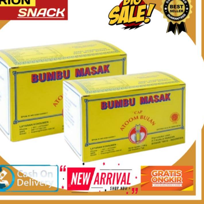 

Ready Stok bumbu atom bulan ( 1 bungkus) 20 pcs terbaik