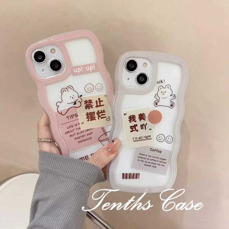 Soft Case Transparan Motif Hewan Untuk IPhone 13 12 11 Pro Max Se 2020 X XR Xs Max 7 8 6 6s Plus