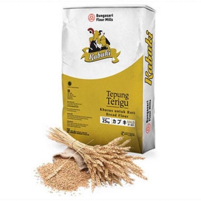 KABUKI GOLD tepung terigu khusus untuk roti 25kg