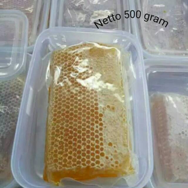 

Sarang MADU Melifera 500 gram.