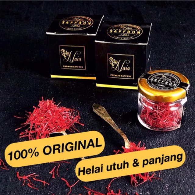 

PROMO! Saffron 0,5 gr Super Negin (Finest Quality) 100% Original Iran