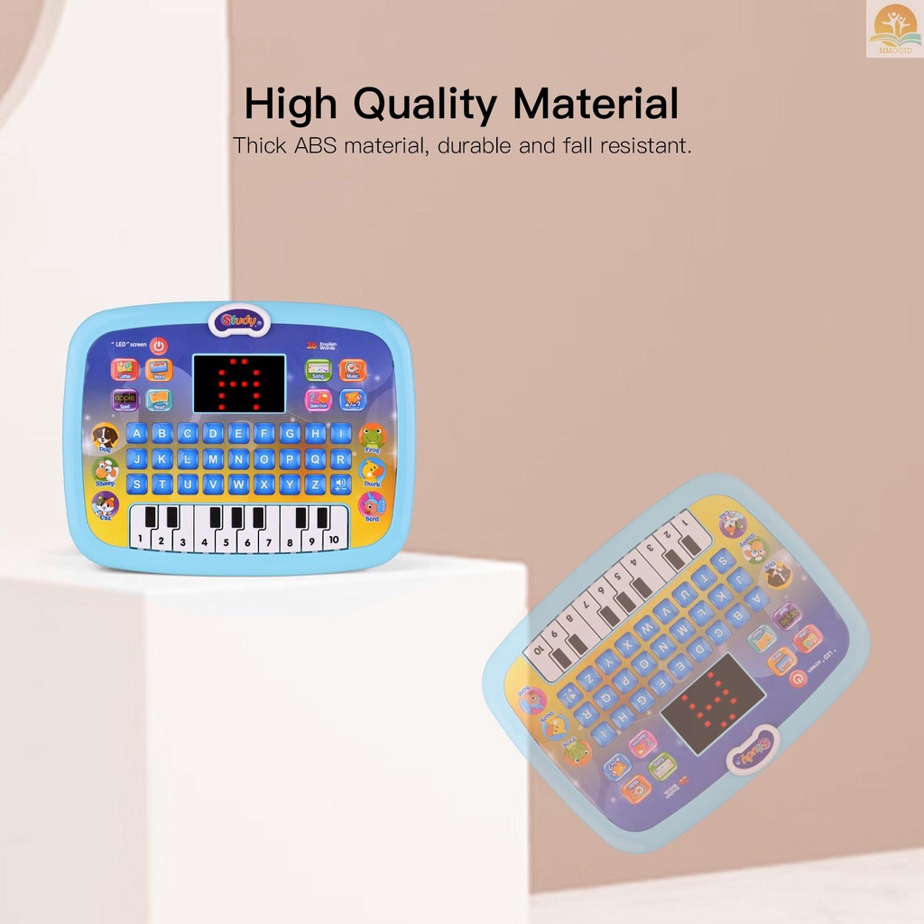 (MMOI) Mainan Edukasi Tablet Layar LED 8 Mode Untuk Anak 3-6 Tahun