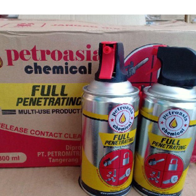 Full Penetrate Petroasia 300ml Pembersih dan Pelumas Serbaguna WD