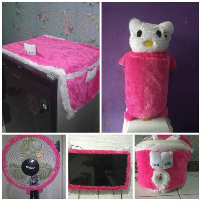 Home set 5in1 ( bando tv. Bando kipas. Sarung galon. Kulkas. Magicom)