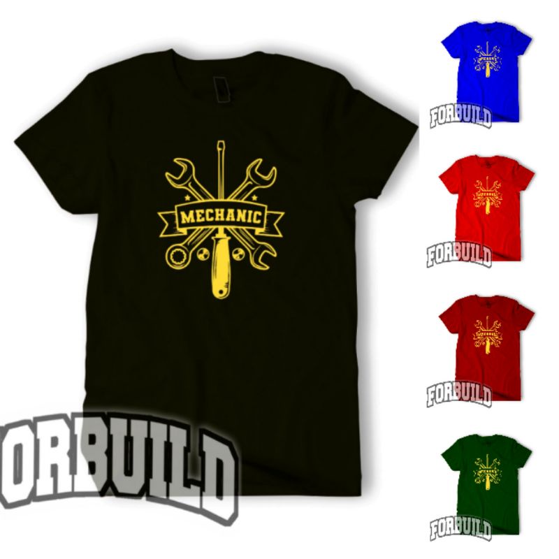 Kaos Mekanik Baju Mechanic Engineering Teknik Mesin