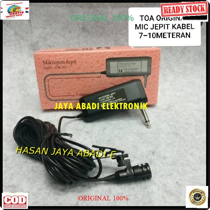 G65 ORIGINAL MIC TOA JEPIT KABEL 8 METER KANCING KERAH BAJU MIKROPHONE CLIP ON KLIP TIE CONDENSOR SENSITIF AUX MIKROPHONE MIK KARAOKE SOUND AUDIO KLIP CABLE PROFESIONAL PRO VOCAL KARAOKE MIKROPHONE AUDIO SYSTEM PANGGUNG DJ STUDIO SENSITIF