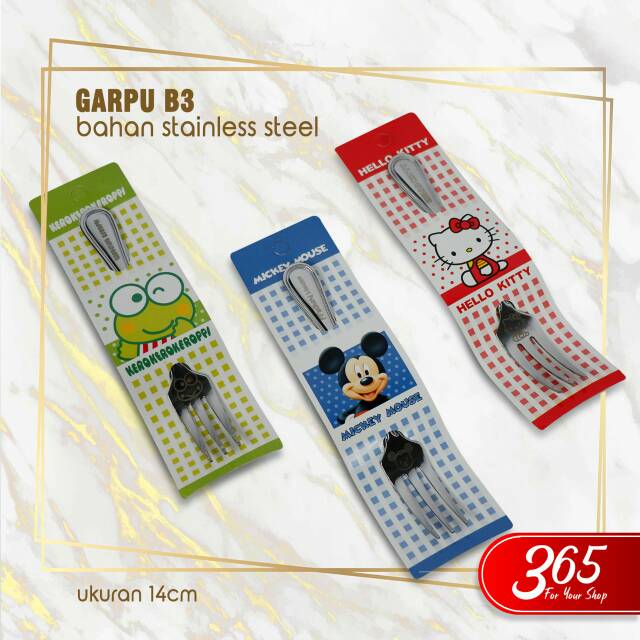 Garpu stainless B3