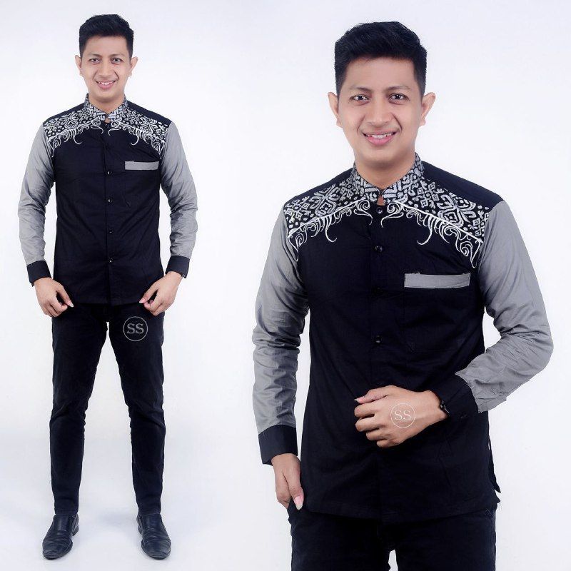 BAJU BATIK PRIA ABADI BATIK KEMEJA BATIK PRIA LENGAN PENDEK