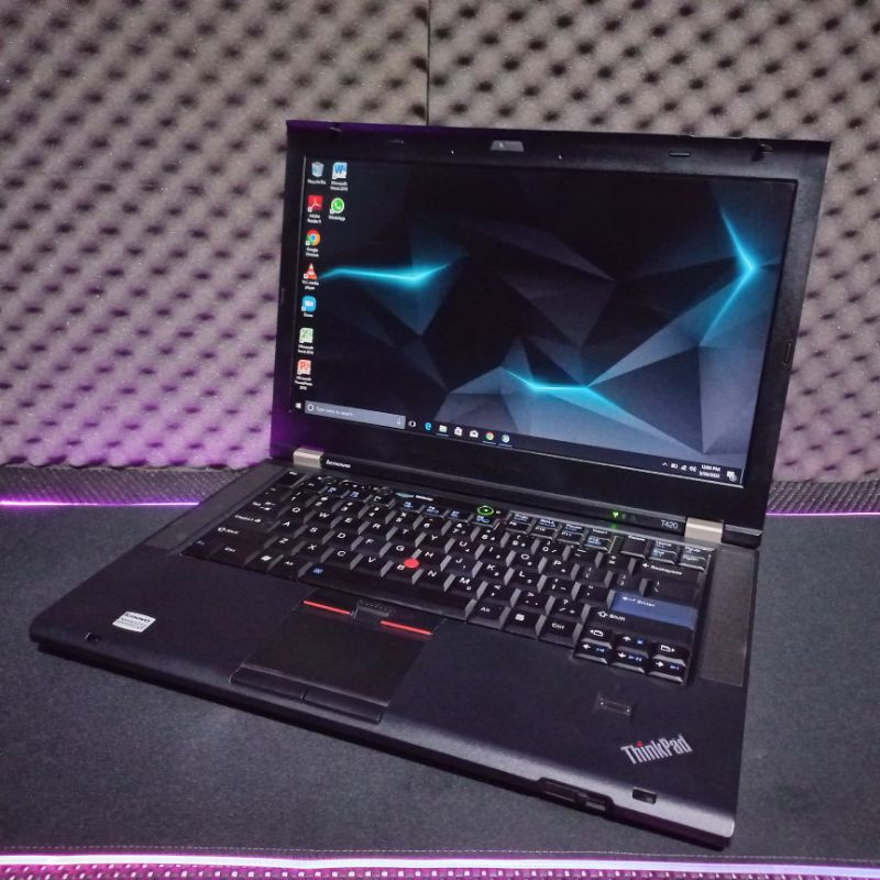 Laptop Lenovo T420 Core i5 Gen 2 Ram 8GB / SSD Nvidia NVS 4200M Windows 10 Siap pakaii