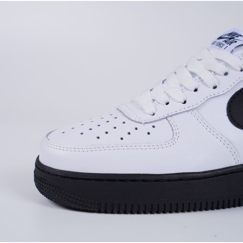 Sepatu Nike Air Force 1 Low White Black Sole