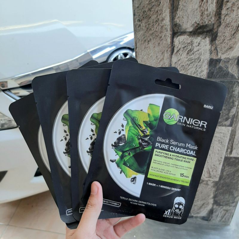 Garnier Black Serum Mask Pure Charcoal-Sheet Mask