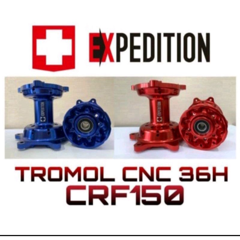 Tromol Depan Belakang Expedition Original 100% CRF 150L H36 Tromol