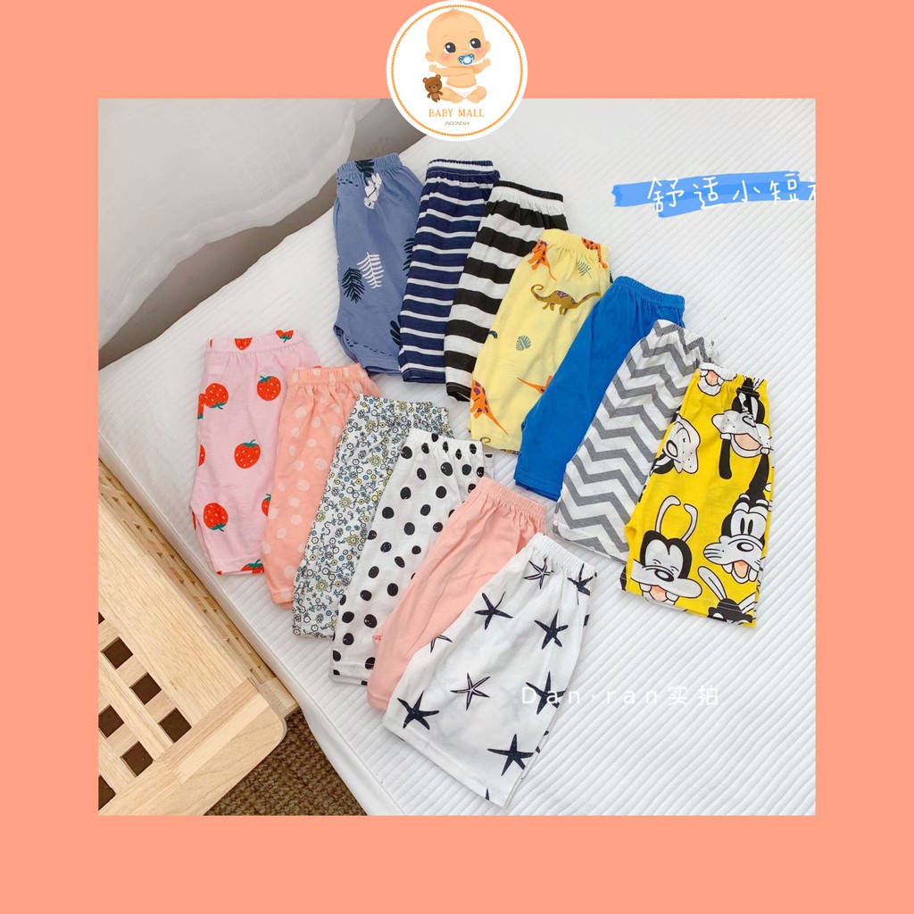 LCH - BOY SERIES Setelan Lengan Buntung / Oblong Baju Tidur Import Anak Bayi Laki Laki