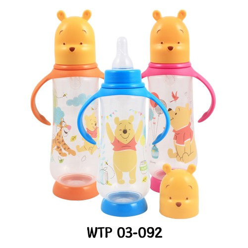 Winnie The Pooh Baby Bottle /Botol Susu Bayi With Handle 240ml