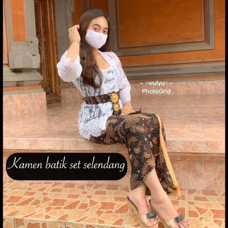 Kamen Batik Set Selendang | Batik Premium-Motif 08