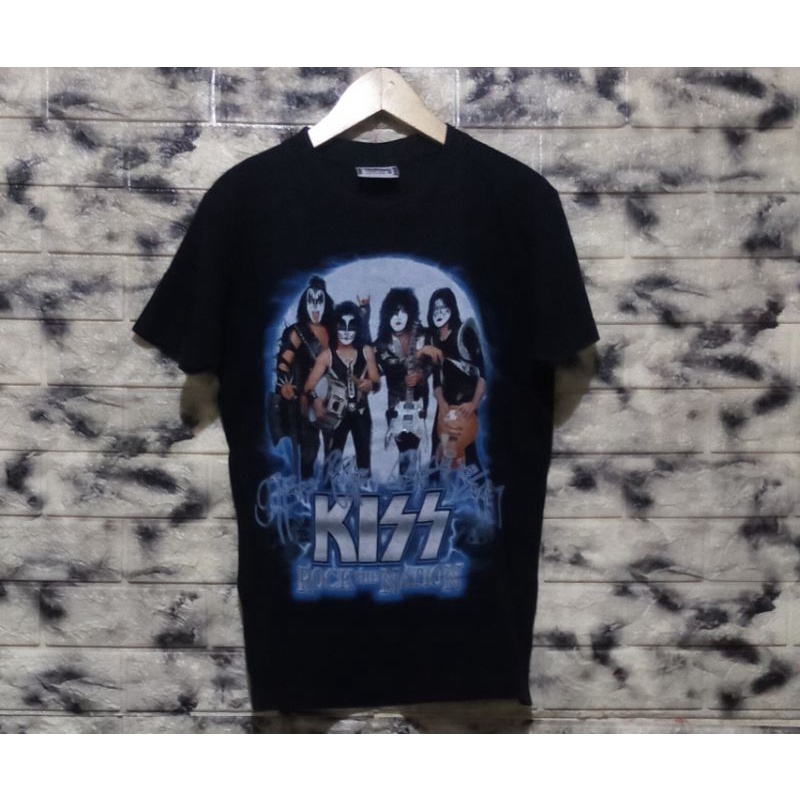 kaos band kiss vintage second
