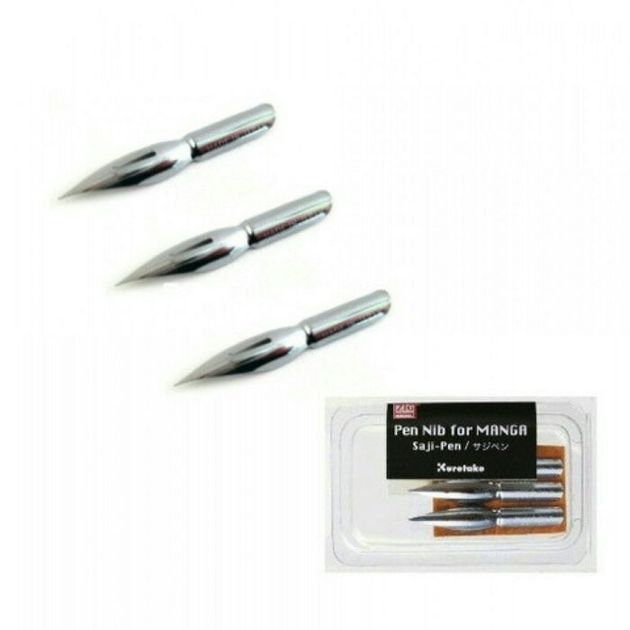 

Kuretake Saji Pen Nibs (3pcs)