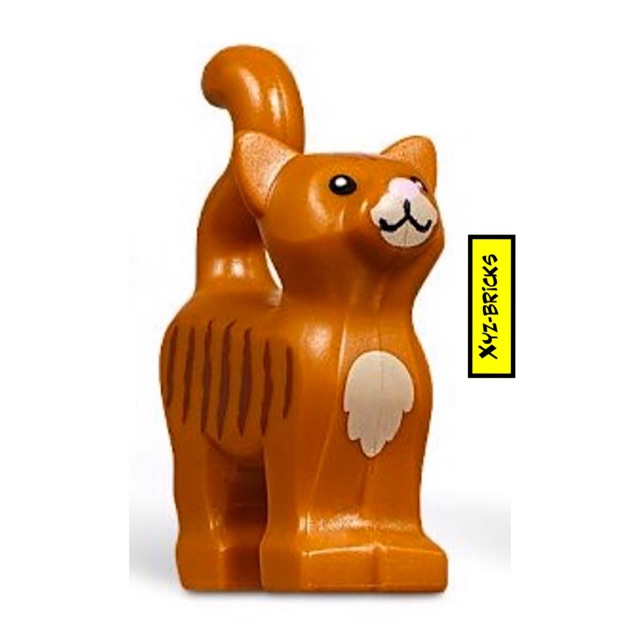 LEGO PARTS 6182674 Animal - Marvel Super Heroes Goose the Cat Dark Orange