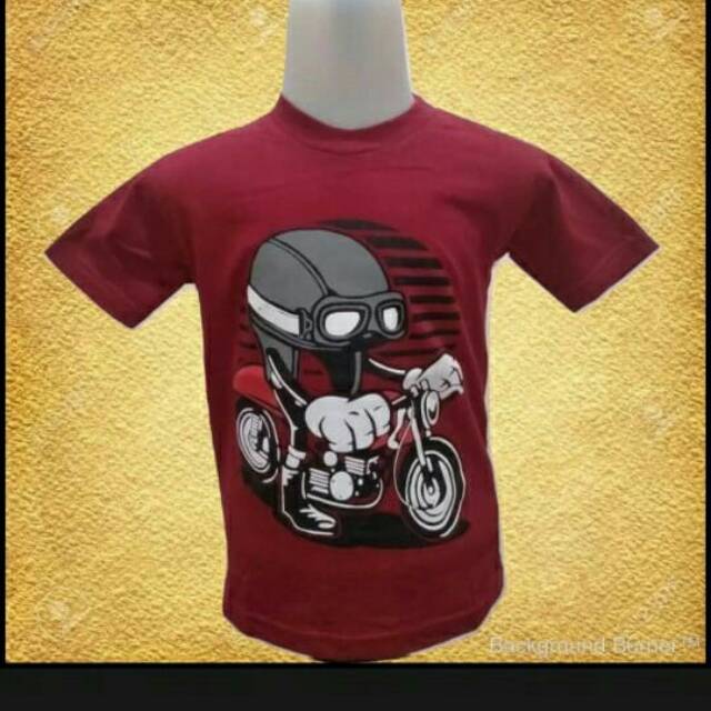 KAOS ANAK COWOK MURAH MOTOR CARCELL REALPIC kaos murah bisa dibayar ditempat COD