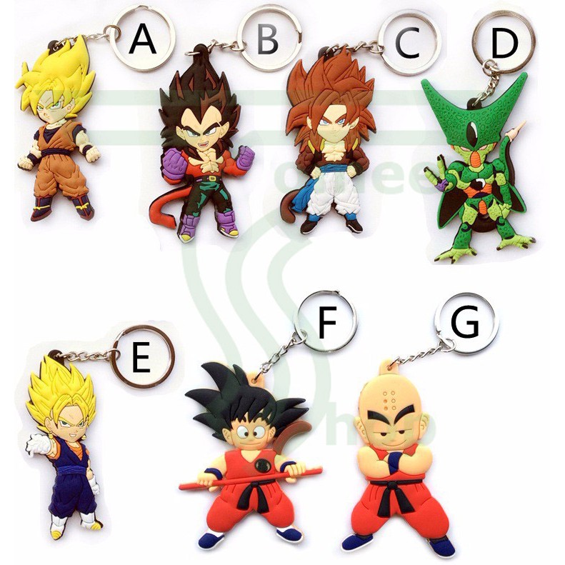 Keychain / Gantungan kunci PVC - Imut Lucu [Dragon Ball Z]