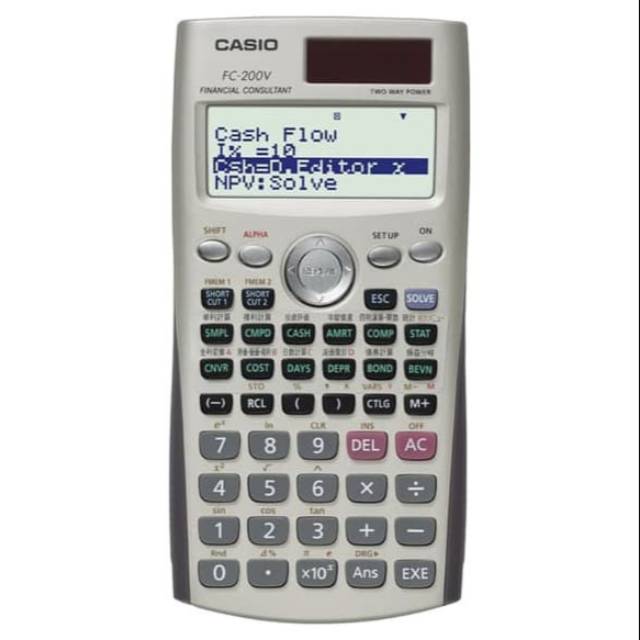 

Casio Calculator Financial FC 200V
