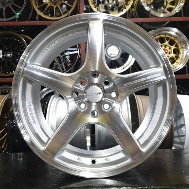 Velg R/Ring 16 Work Emotion T5R Jazz Yaris Mobilio Avanza Xenia Splash dll