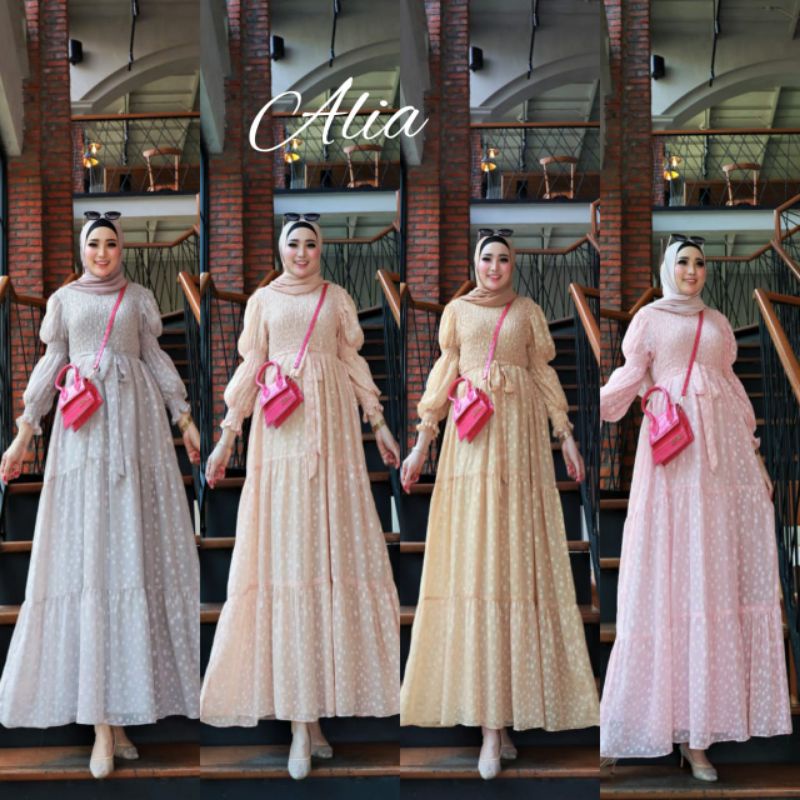 Sale  Gamis Alia Real Pic 100 percen Ori Glamz Ori GLZ