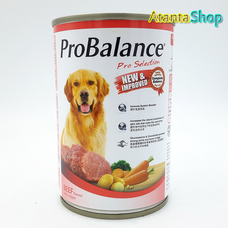 Pro Balance - 400g Beef with Veggie kornet kaleng probalance