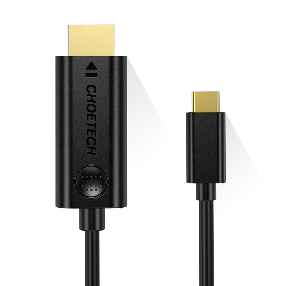 Kabel USB Type C ke HDMI 4K 3 Meter - XCH-0030BK - Black