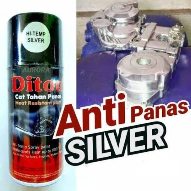 DITON TAHAN PANAS HI-TEMP SILVER 300CC