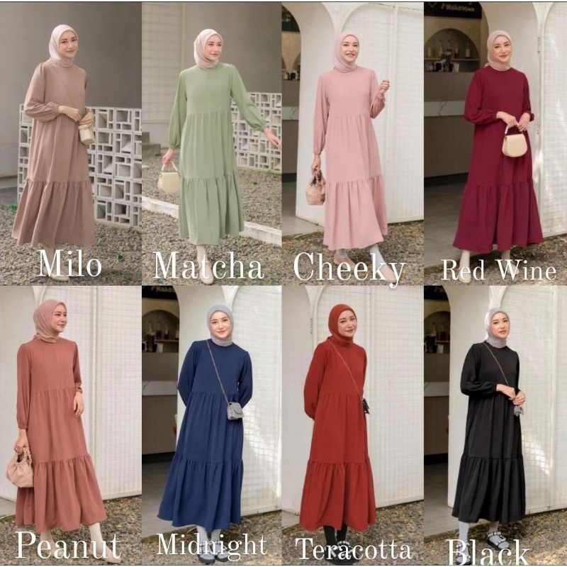 Elena Midi Dress by Kienka id