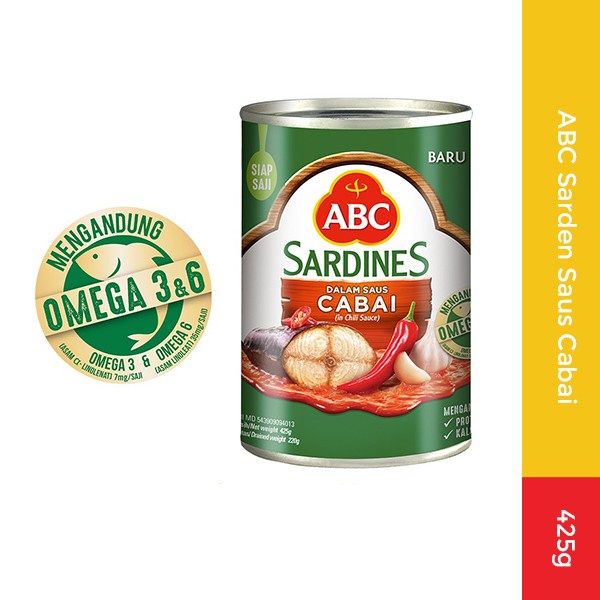 

Gg1Hh Abc Sarden Saus Cabai 425 G s1Gkk