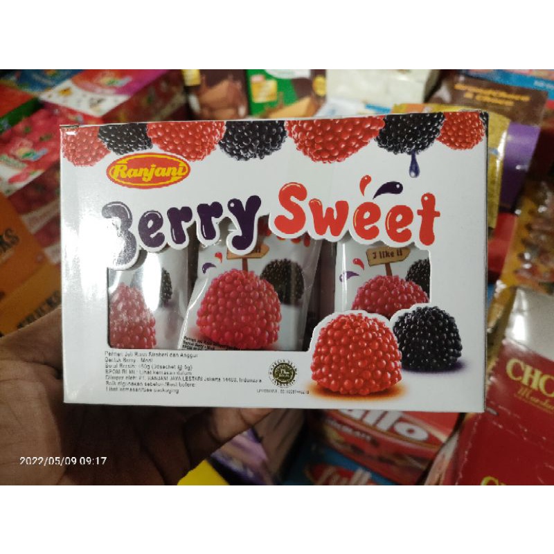 

permen beryy sweet,isi 30 pcs.