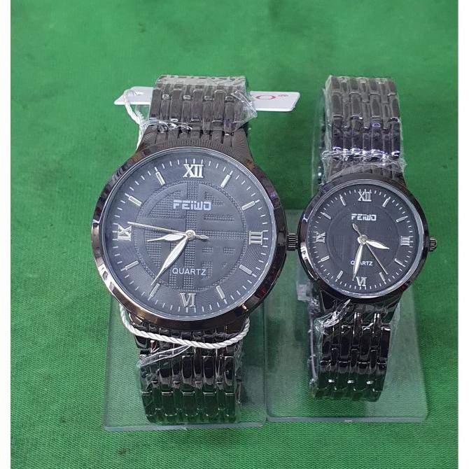 Jam Tangan Couple Fei Wo Bunga.Shopping.Mall