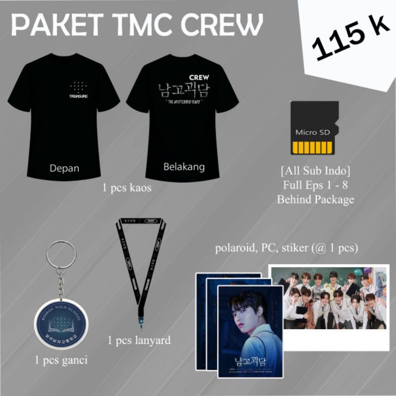 [PO] PAKET TREASURE TMC CREW