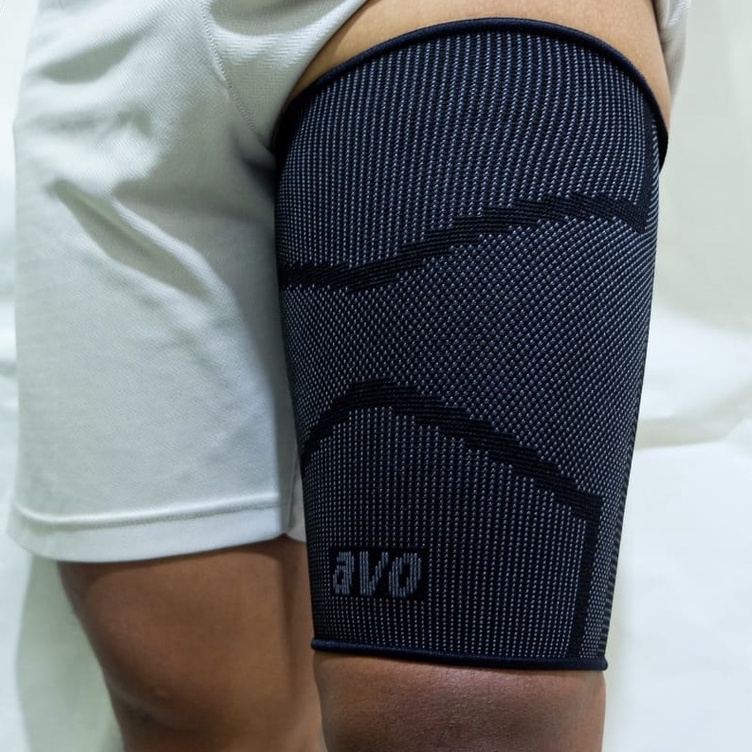 Deker Pelindung Paha Kaki Dekker Kaki Elastis Decker Futsal Thigh Support AVO