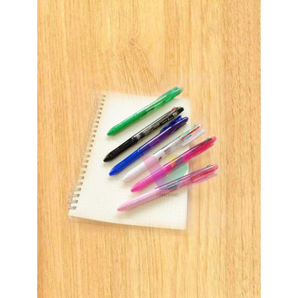 

Pulpen Zebra Hana 4C Semi Gel Ink 4 Colours - 0.7 mm Ballpoint 4 Warna Cetek