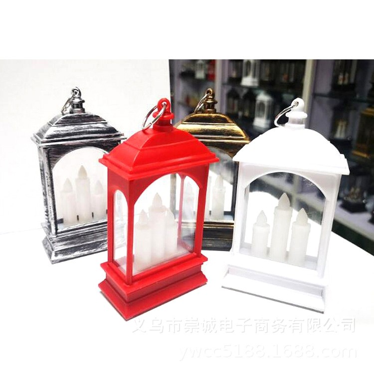 Lampu Lentera 3 Lilin LED Candle Lantern Lampu LED Lilin Doa Murah