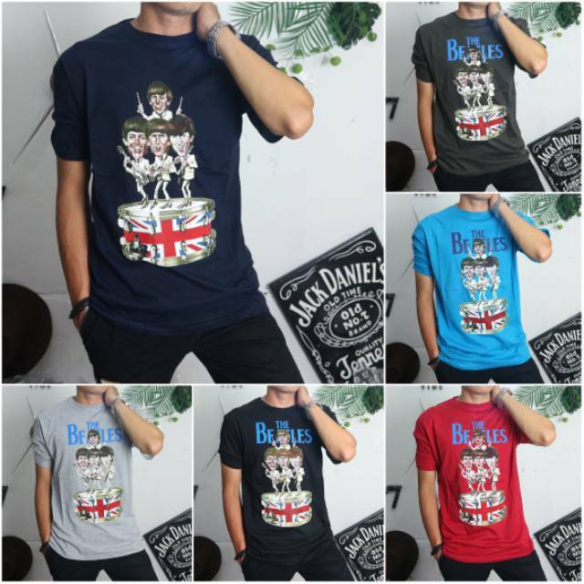  Kaos  Pria  Converse Warna Hitam Putih Kaos  Distro 
