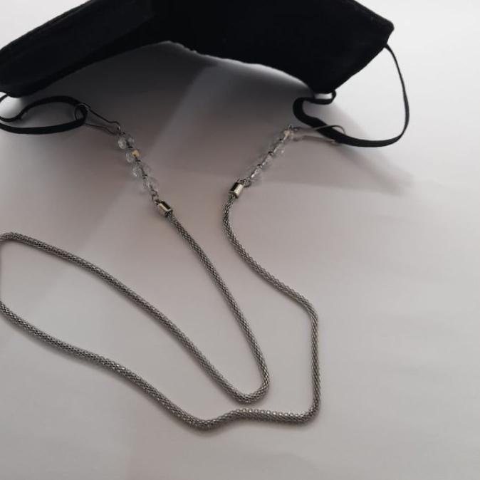 ✨IMPORT✨ Kalung Masker - Strap Masker - Tali Masker - Kalung Gantungan Masker kristal paling murah