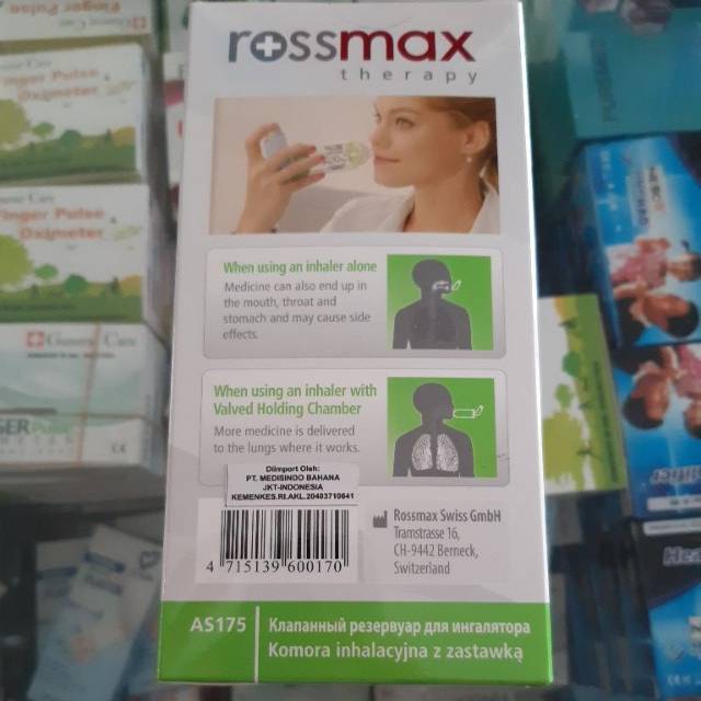 Rossmax Aerospacer AS175  / Anti-static Chamber / alat terapi asma / Rossmax