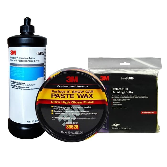 

3M Paket Wax dan Poles Mobil - dg Harga Murah