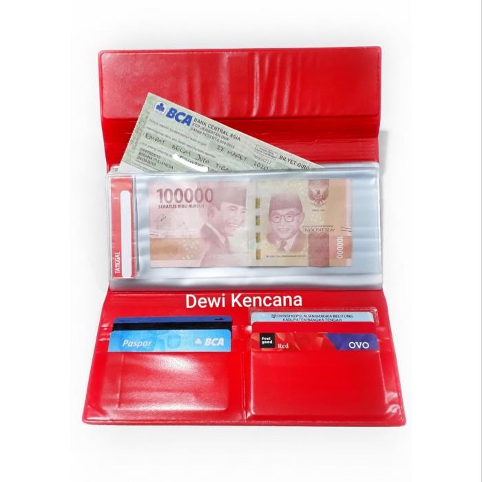 

Cheque Keeper / Wallet Organizer Clear Holder Cek dan Giro MOTIF