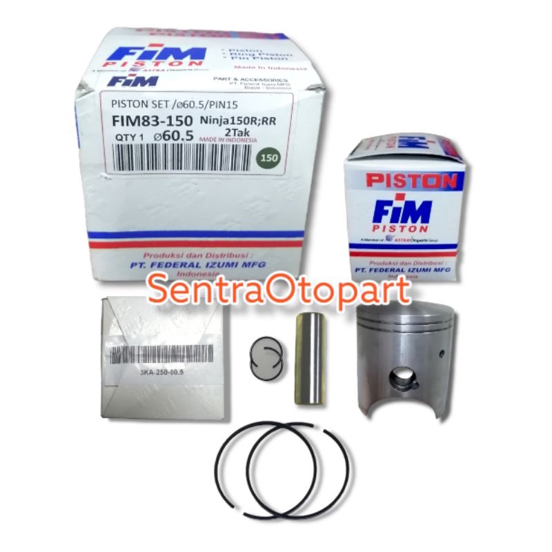 Piston seher kit ninja r ninja rr oversize 150 fim