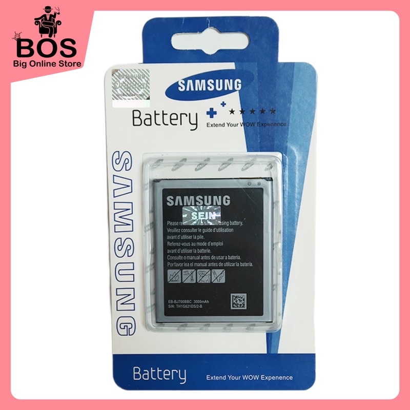 BOS - Battery Samsung J7 / J700 / J7 Core / J4 2018 / J400 / EB-BJ700BBC | Baterai Batre BT